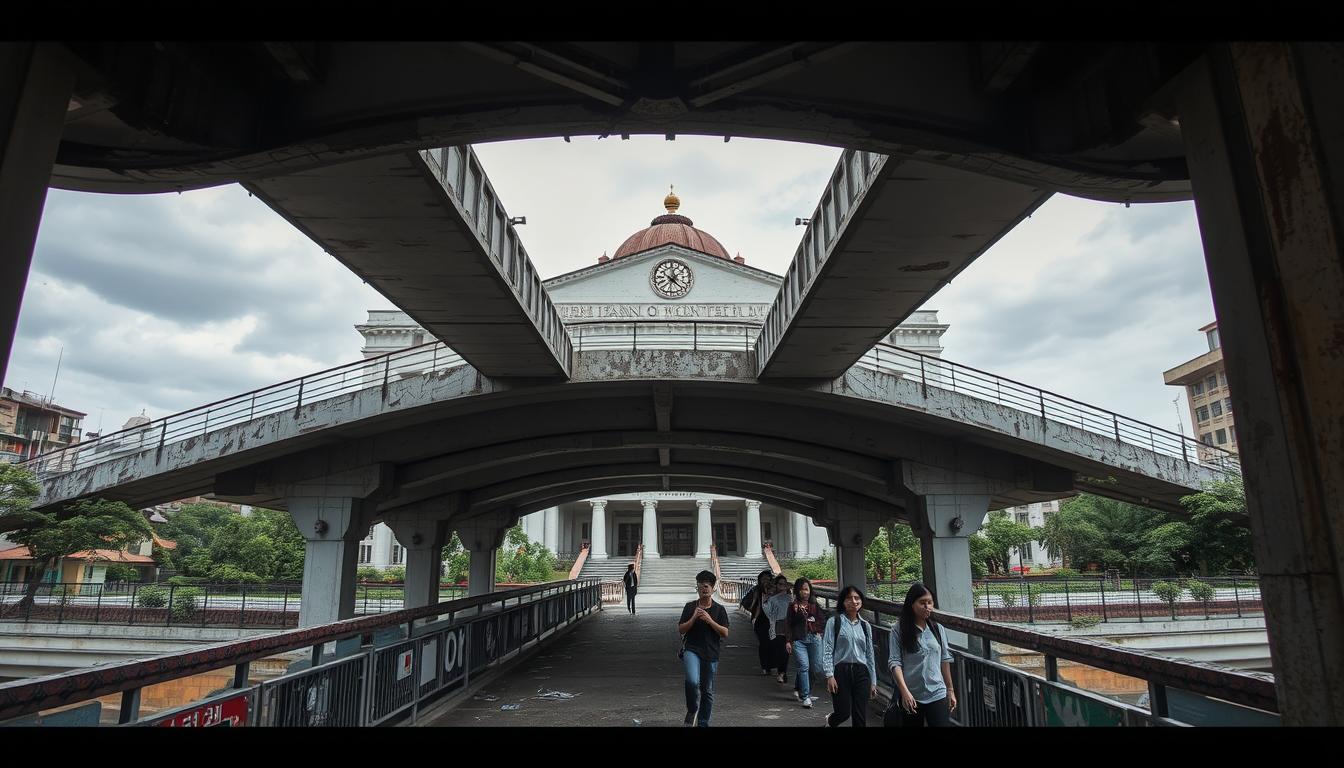 Pelajar: Padahal Dekat Gedung DPR, Kok JPO Jelek Begini?
