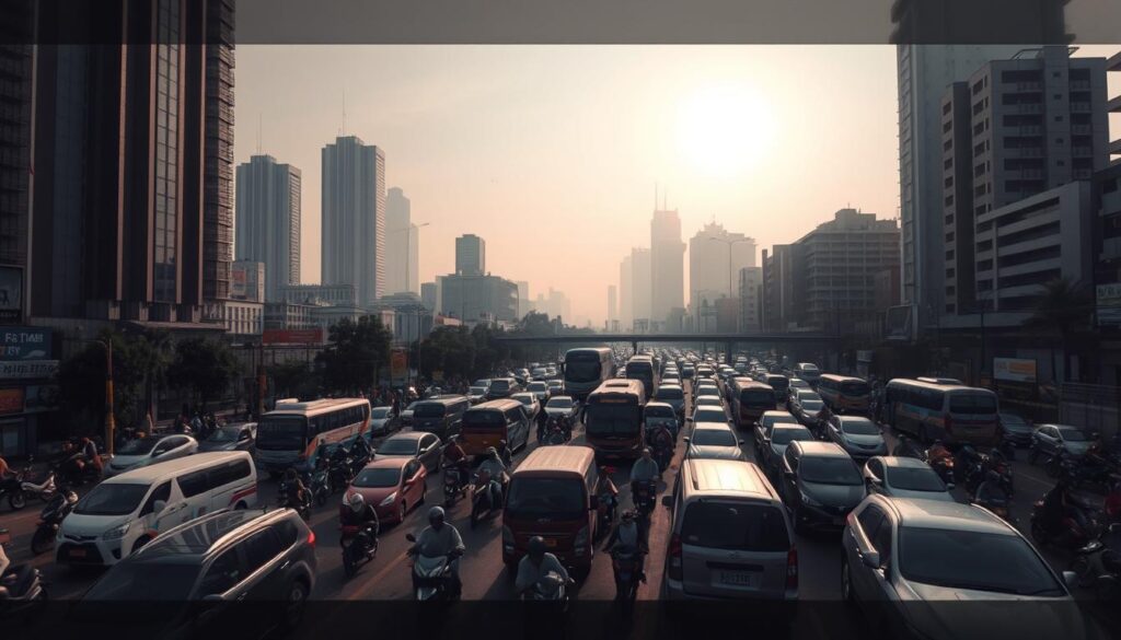 urbanisasi dan kemacetan